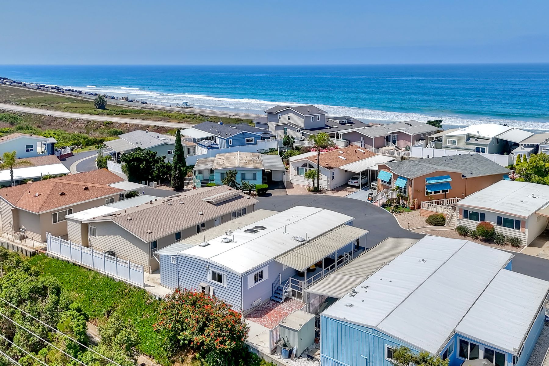 Solamar neighborhood aerial Carlsbad
