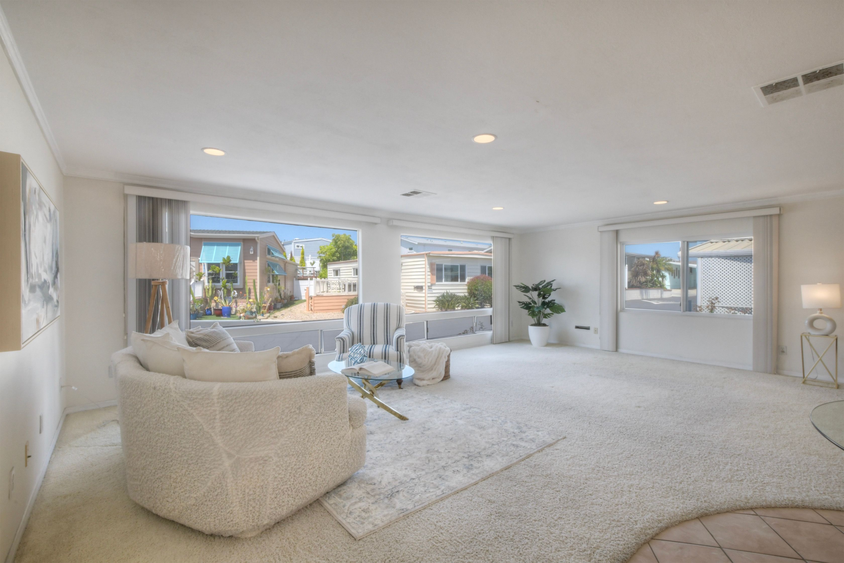 Open concept living room